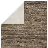 Verde Home by Jaipur Living Nairobi Handmade Striped Dark Brown/ Light Gray Area Rug (10'X14')