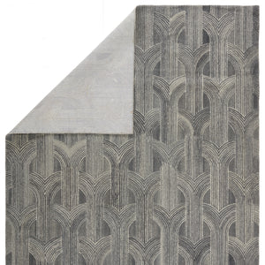 Verde Home by Jaipur Living Manhattan Handmade Trellis Gray Area Rug (10'X14')