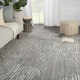 Jaipur Living Pathways by Verde Home Collection PVH10 Stockholm 75% Wool 25% Viscose Handmade Modern Stripes Rug RUG147896