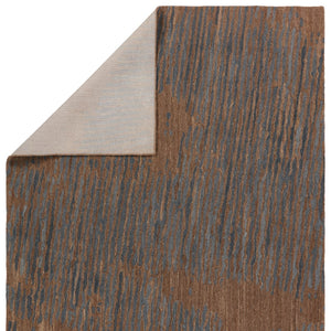 Jaipur Living Pathways by Verde Home Stockholm Verde Home PVH16 Hand Tufted 100% Wool Abstract Area Rug Brown 100% Wool RUG156073