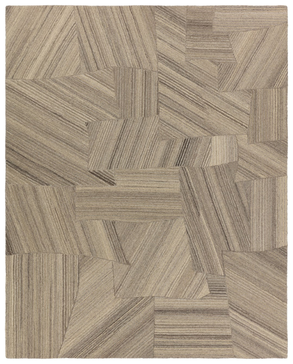 Jaipur Living Pathways by Verde Home Istanbul Verde Home PVH17 Hand Tufted 100% Wool Geometric Area Rug Gray 100% Wool RUG156077