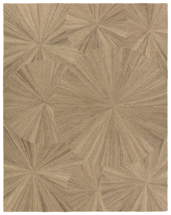 Jaipur Living Pathways by Verde Home Sao Paulo Verde Home PVH19 Hand Tufted 100% Wool Abstract Area Rug Taupe 100% Wool RUG156085