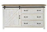 LH Imports Provence 3 Drawer Dresser With 1 Door PVN006