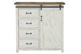 LH Imports Provence 4 Drawer Chest With 1 Door PVN007
