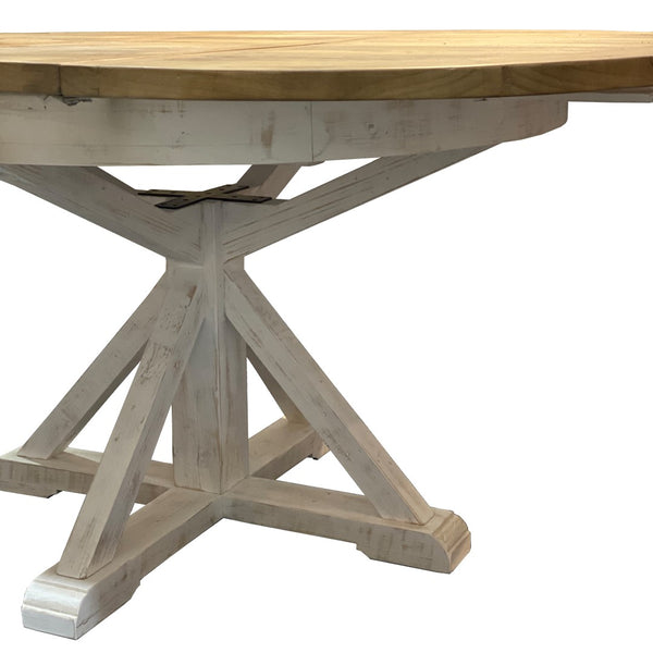 LH Imports Provence Round Extension Table (47"/63") PVN013S