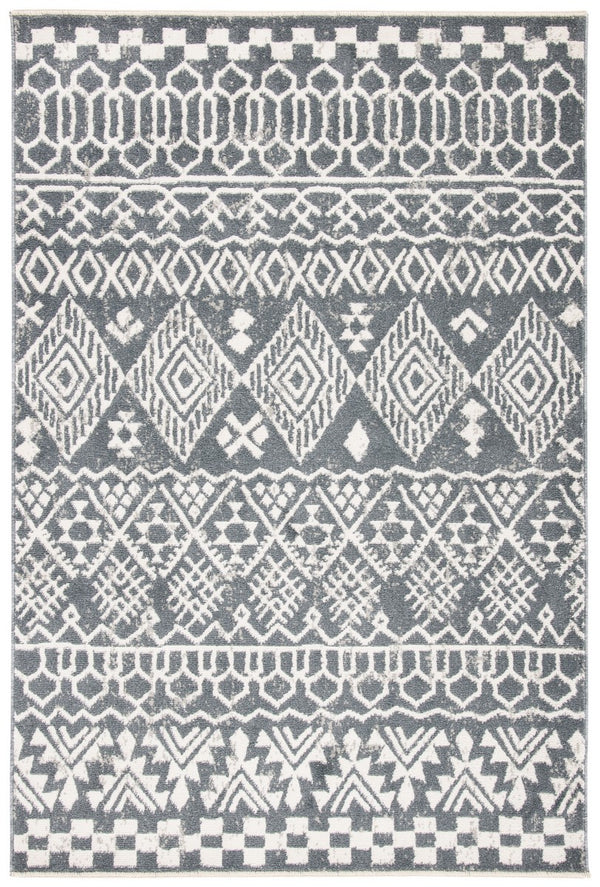 Safavieh Pyramid 205 Power Loomed 52% Polypropylene/11% Polyester/13% Latex Bohemian Rug PYR205A-9