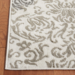 Safavieh Pyramid 210  Power Loomed Rug Ivory Grey / Charcoal PYR210A-5