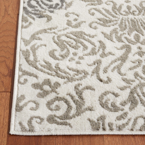 Safavieh Pyramid 210  Power Loomed Rug Ivory Grey / Charcoal PYR210A-5