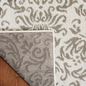 Safavieh Pyramid 210  Power Loomed Rug Ivory Grey / Charcoal PYR210A-5