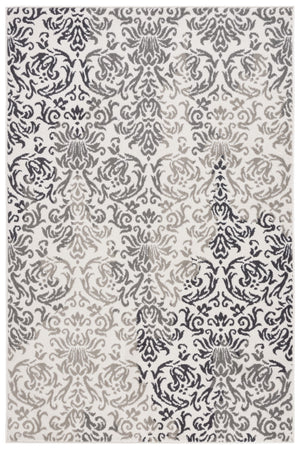 Safavieh Pyramid 210  Power Loomed Rug Ivory Grey / Charcoal PYR210A-5