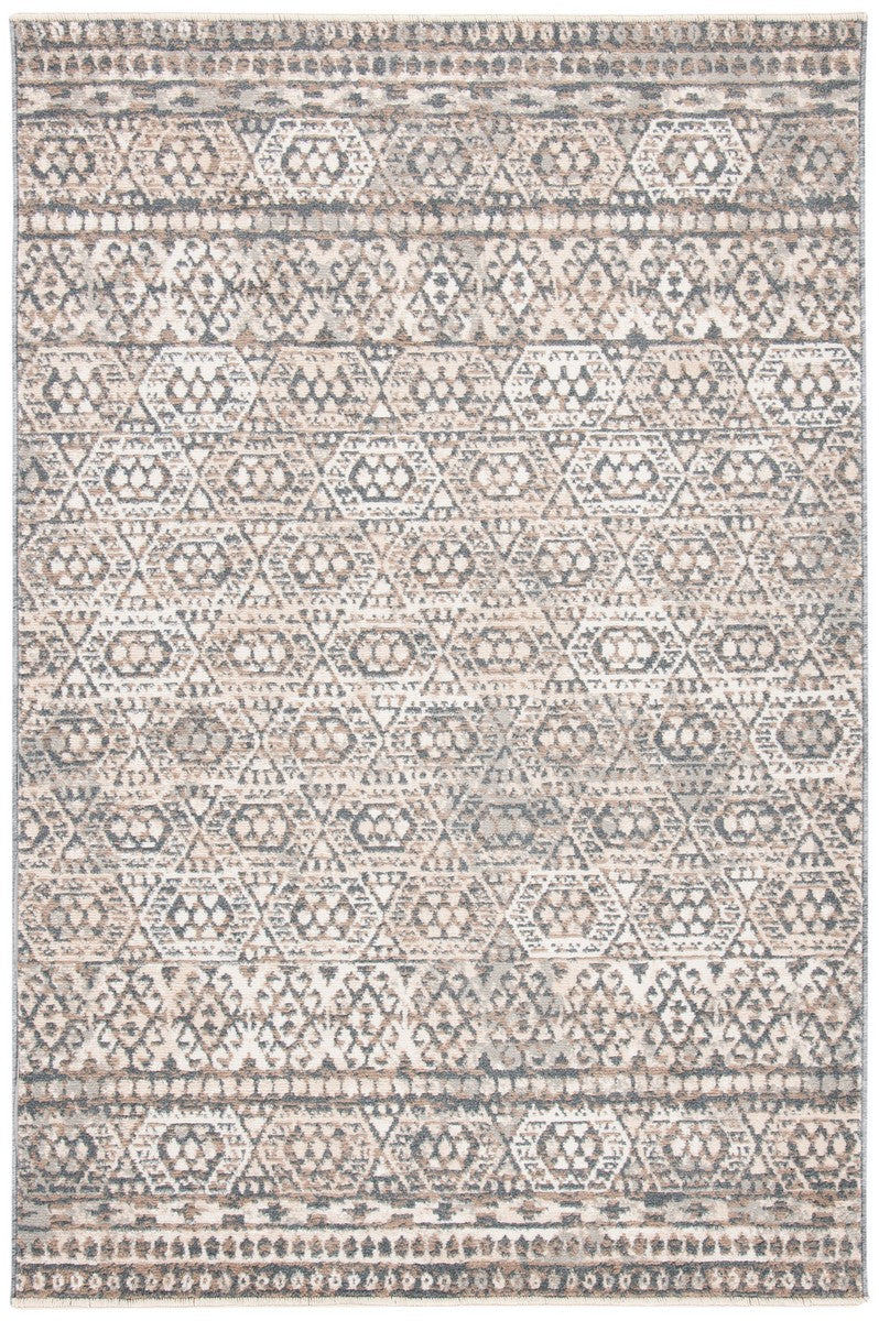 Safavieh Pyramid 260 Power Loomed 52% Polypropylene/11% Polyester/13% Latex Bohemian Rug PYR260A-9
