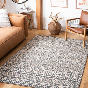 Safavieh Pyramid 260 Power Loomed 52% Polypropylene/11% Polyester/13% Latex Bohemian Rug PYR260F-9