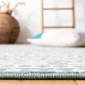 Safavieh Pyramid 260 Power Loomed 52% Polypropylene/11% Polyester/13% Latex Bohemian Rug PYR260Y-9