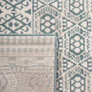 Safavieh Pyramid 260 Power Loomed 52% Polypropylene/11% Polyester/13% Latex Bohemian Rug PYR260Y-9