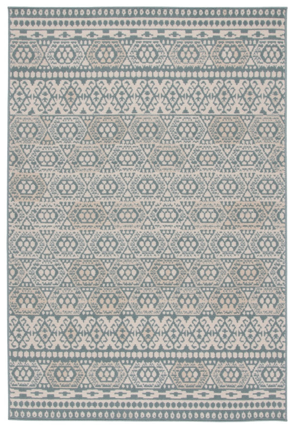 Safavieh Pyramid 260 Power Loomed 52% Polypropylene/11% Polyester/13% Latex Bohemian Rug PYR260Y-9