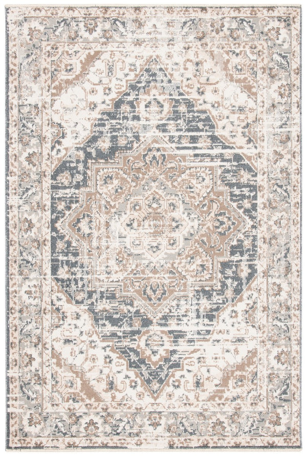 Safavieh Pyramid 268 Power Loomed 52% Polypropylene/11% Polyester/13% Latex Transitional Rug PYR268B-28