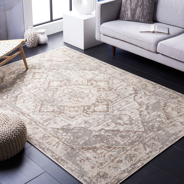 Safavieh Pyramid 268 Power Loomed 52% Polypropylene/11% Polyester/13% Latex Transitional Rug PYR268F-9