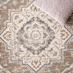 Safavieh Pyramid 268 Power Loomed 52% Polypropylene/11% Polyester/13% Latex Transitional Rug PYR268T-9