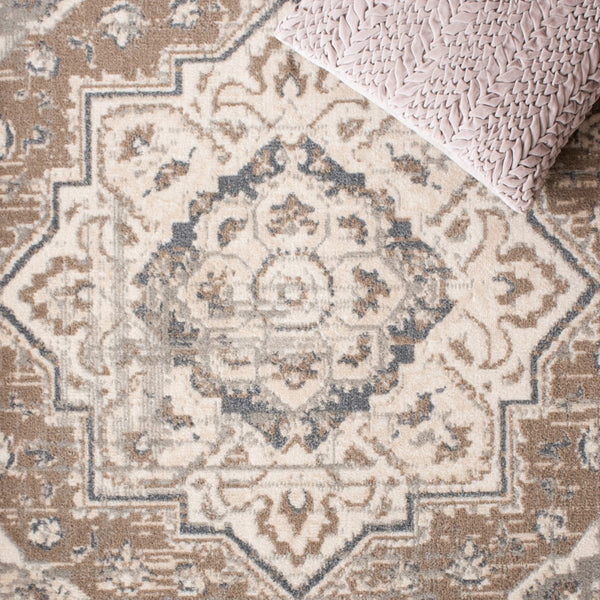 Safavieh Pyramid 268 Power Loomed 52% Polypropylene/11% Polyester/13% Latex Transitional Rug PYR268T-9