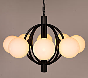 Noir Carousel Chandelier PZ029MTB