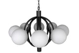 Noir Carousel Chandelier PZ029MTB