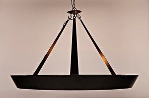 Noir Swan Chandelier PZ030MTB