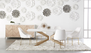 Essentials for Living Traditions Parissa Dining Chair - Set of 2 6011.LPPRL-BGLD