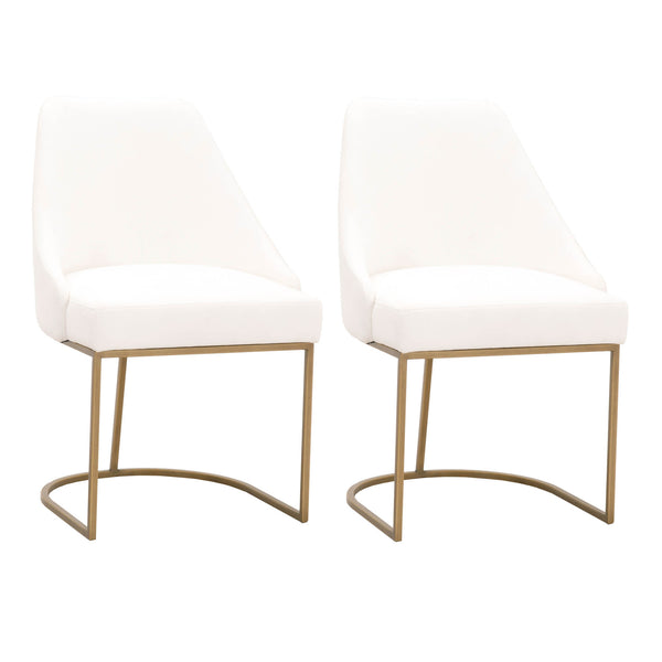 Essentials for Living Traditions Parissa Dining Chair - Set of 2 6011.LPPRL-BGLD