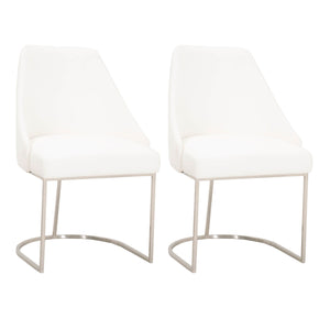 Essentials for Living Traditions Parissa Dining Chair - Set of 2 6011.LPPRL-BSTL