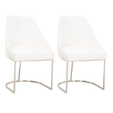 Essentials for Living Traditions Parissa Dining Chair - Set of 2 6011.LPPRL-BSTL
