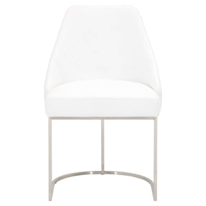 Essentials for Living Traditions Parissa Dining Chair - Set of 2 6011.PWHT-BSTL