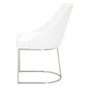 Essentials for Living Traditions Parissa Dining Chair - Set of 2 6011.PWHT-BSTL