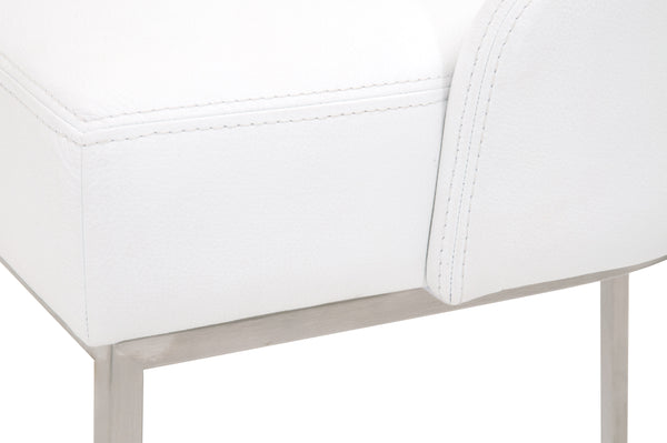 Essentials for Living Traditions Parissa Dining Chair - Set of 2 6011.PWHT-BSTL