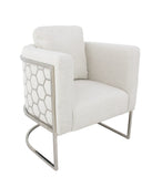 Paula Silver Chair