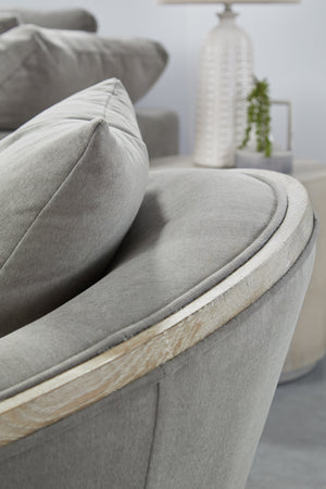 Essentials for Living Stitch & Hand - Dining & Bedroom Paxton Swivel Club Chair 6656.LPSLA/NG