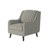 Fusion 240-C Transitional Accent Chair 240-C Farmhouse Indigo Accent Chair