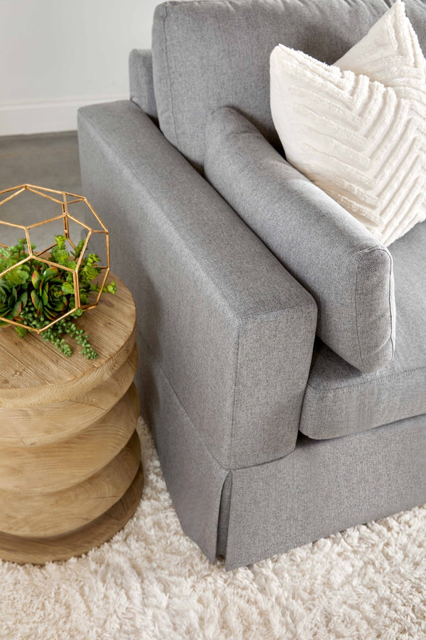 Essentials for Living Bella Antique Pier Accent Table 8029.SGRY-PNE