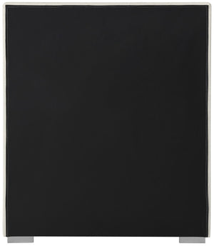 Pierce Linen Textured Fabric: 22% Linen, 33% Cotton, 35% Polyester / Metal / Engineered Wood / Foam Mid Century Modern Beige Linen Textured Fabric Twin Bed - 46" W x 84.3" D x 54.5" H