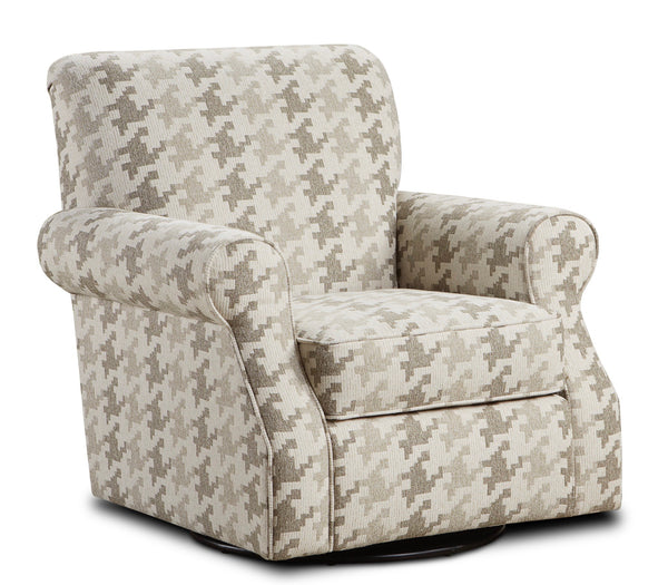 Fusion 602-S Transitional Swivel Chair 602-S Blass Berber Swivel Chair