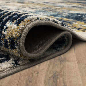 Karastan Rugs Placid Majolica Blue 9' 6" x 12' 11" Area Rug