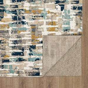 Karastan Rugs Provenance Majolica Blue 9' 6" x 12' 11" Area Rug