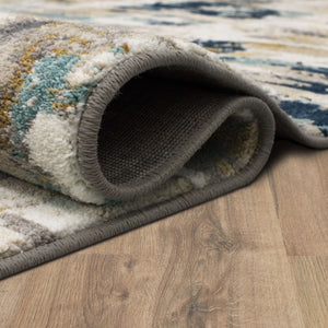 Karastan Rugs Provenance Majolica Blue 9' 6" x 12' 11" Area Rug