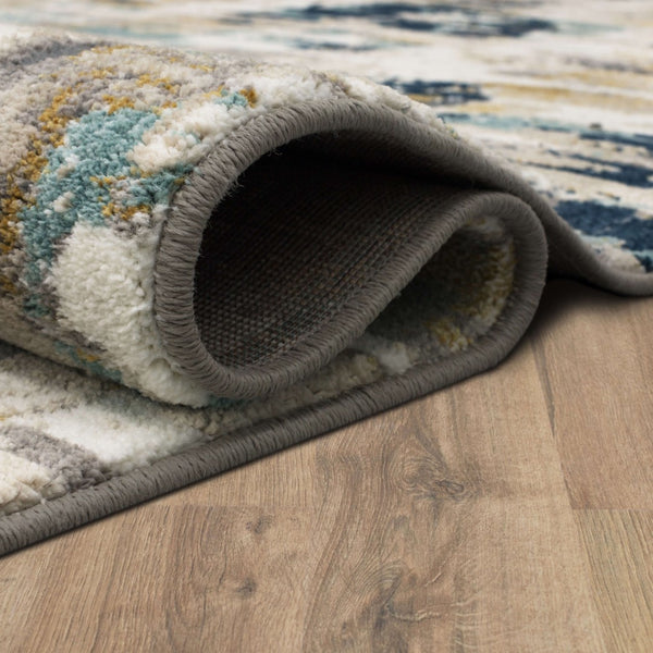 Karastan Rugs Provenance Majolica Blue 9' 6" x 12' 11" Area Rug