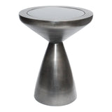 Moe's Home Oracle Accent Table Small Graphite