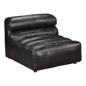 Moe's Home Ramsay Leather Slipper Chair