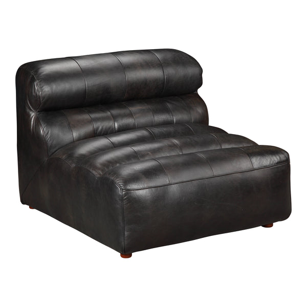 Moe's Home Ramsay Leather Slipper Chair