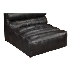 Moe's Home Ramsay Leather Slipper Chair