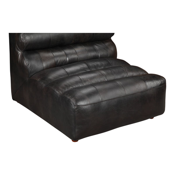 Moe's Home Ramsay Leather Slipper Chair