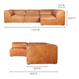 Luxe Signature Modular Sectional Tan