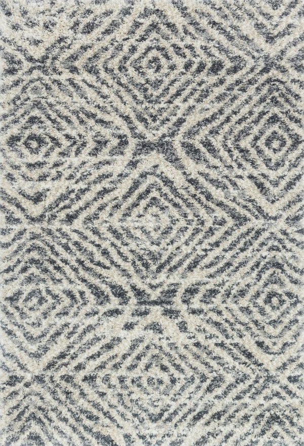 Loloi Quincy QC-01 100% Polypropylene Power Loomed Shags Rug QNCYQC-01GTSA8AC0
